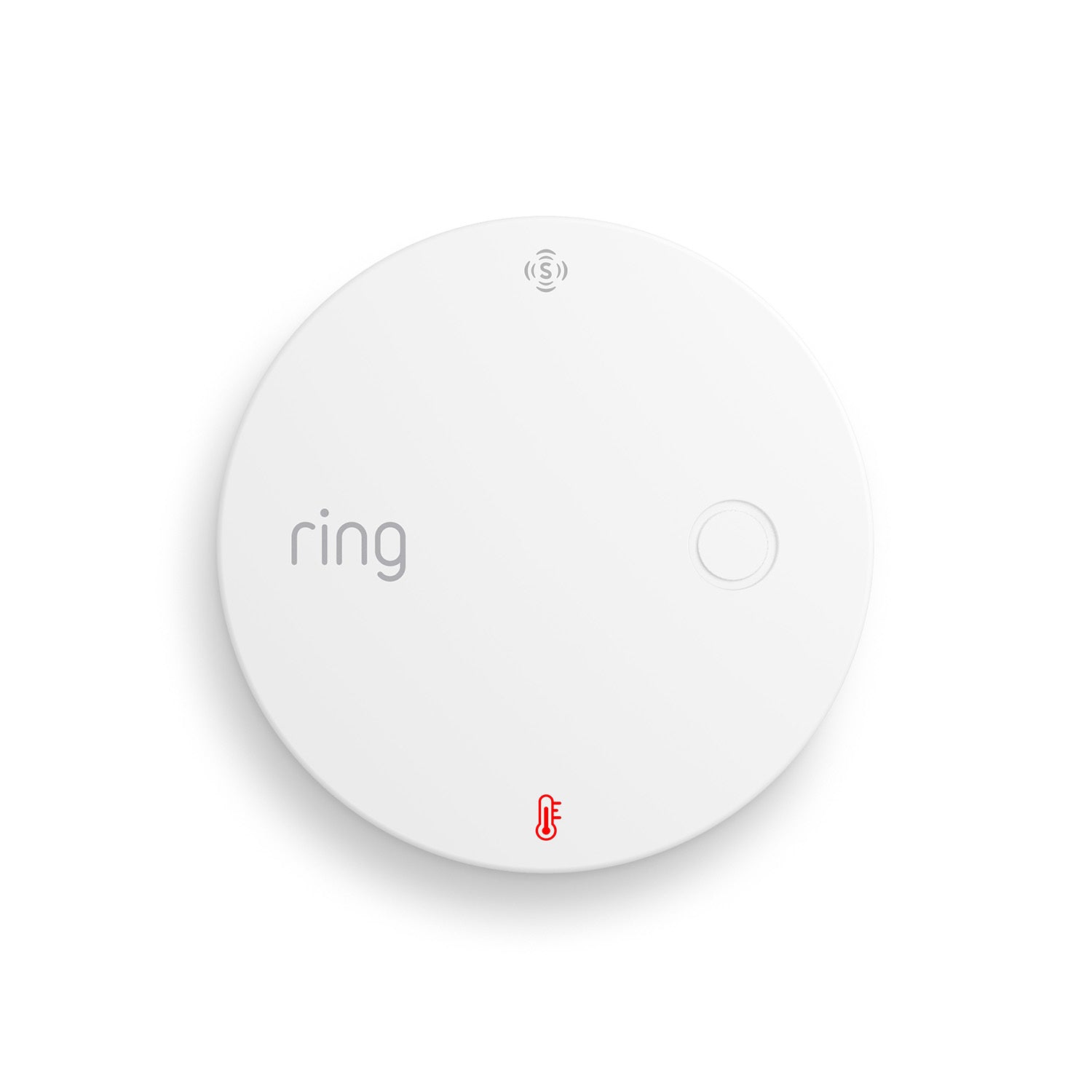 White:Ring's Temperature & Humidity Sensor. 