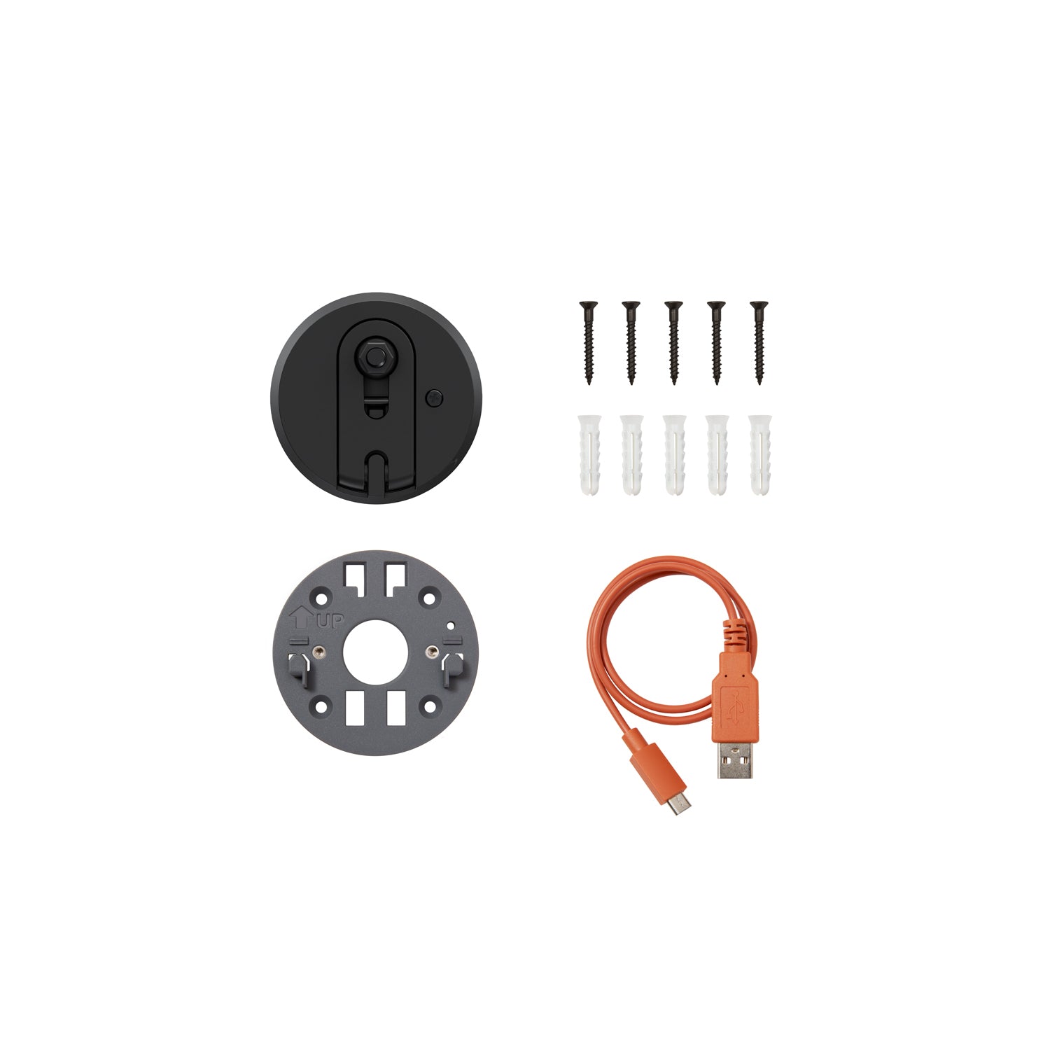 Black:Spare Parts for Spotlight Cam Battery