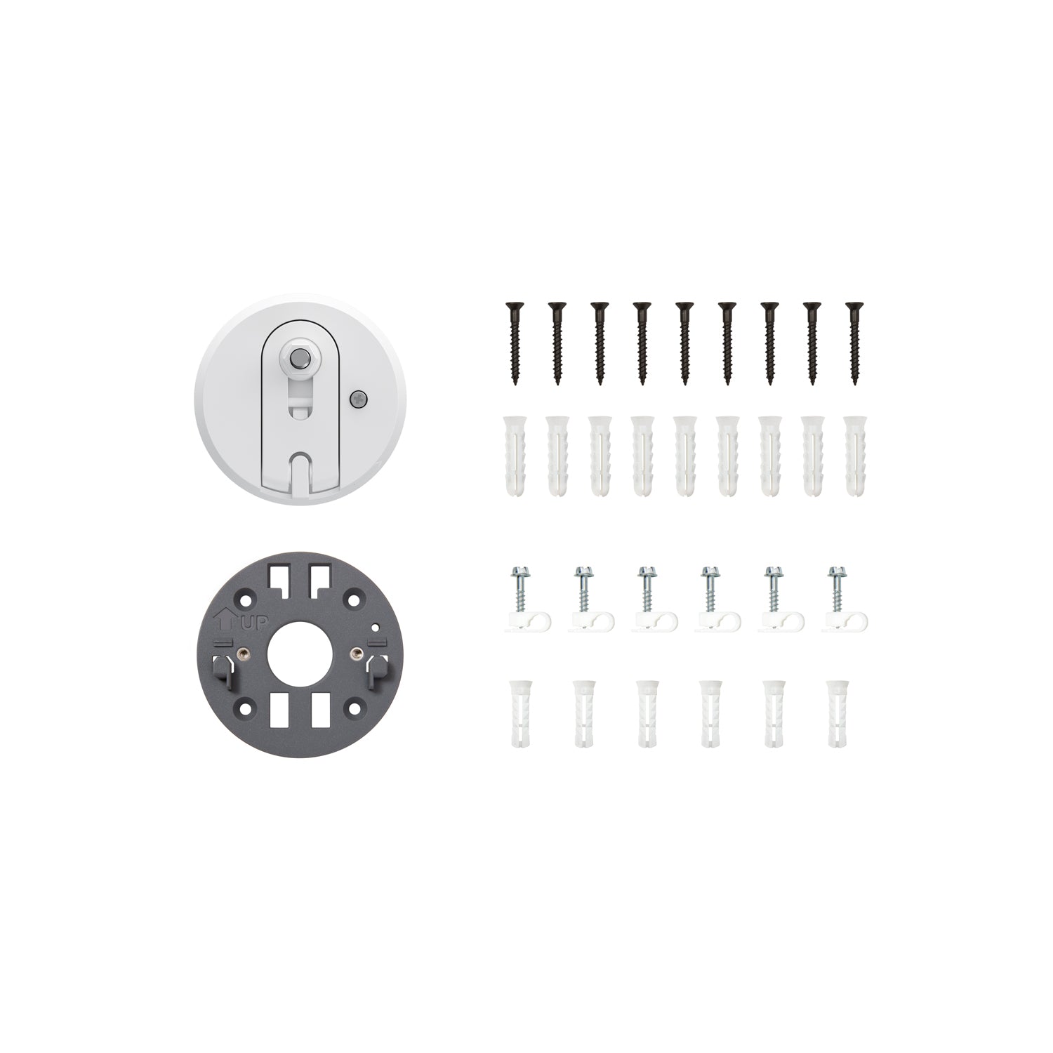White:Spare Parts (for Outdoor Cam Plus Plug-in)