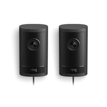 Plug-In / Black / 2-Pack:Outdoor Cam Pro