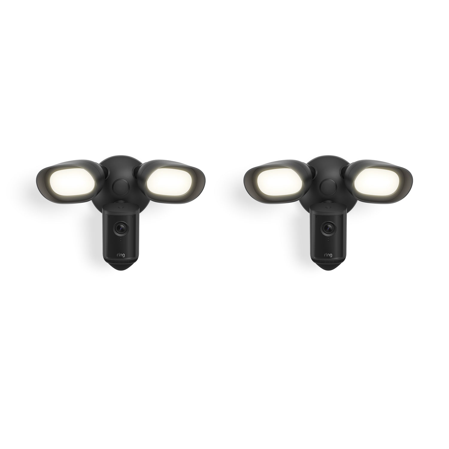 Wired / Black / 2-Pack:Floodlight Cam Pro (2nd Gen)