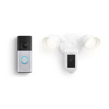 White:Wired Doorbell Plus (2nd Gen) + Floodlight Cam Plus