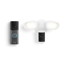 White:Wired Doorbell Pro (3rd Gen) + Floodlight Cam Pro (2nd Gen)