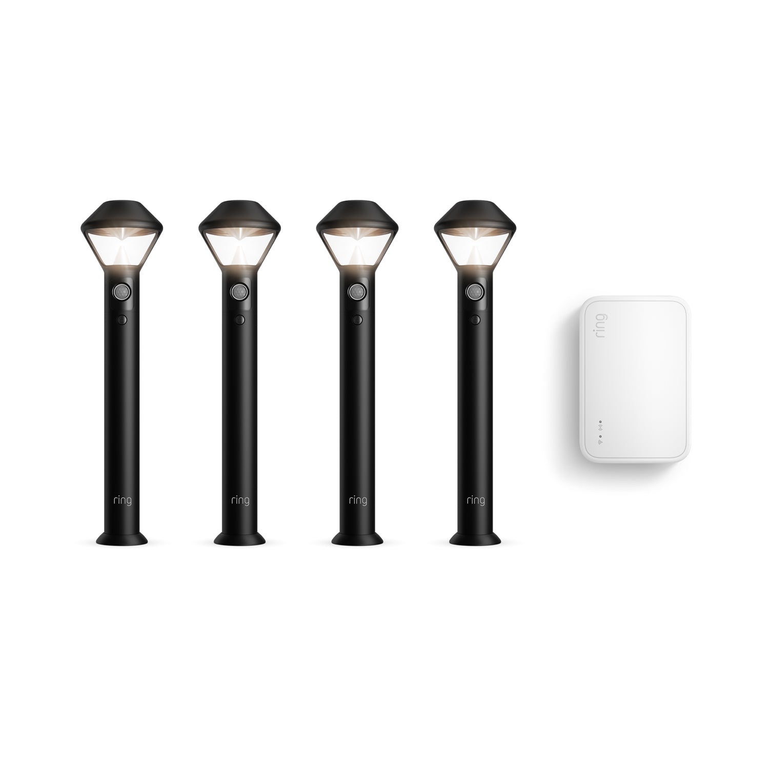 Black:Smart Lighting Pathlight + Bridge (2nd Gen)