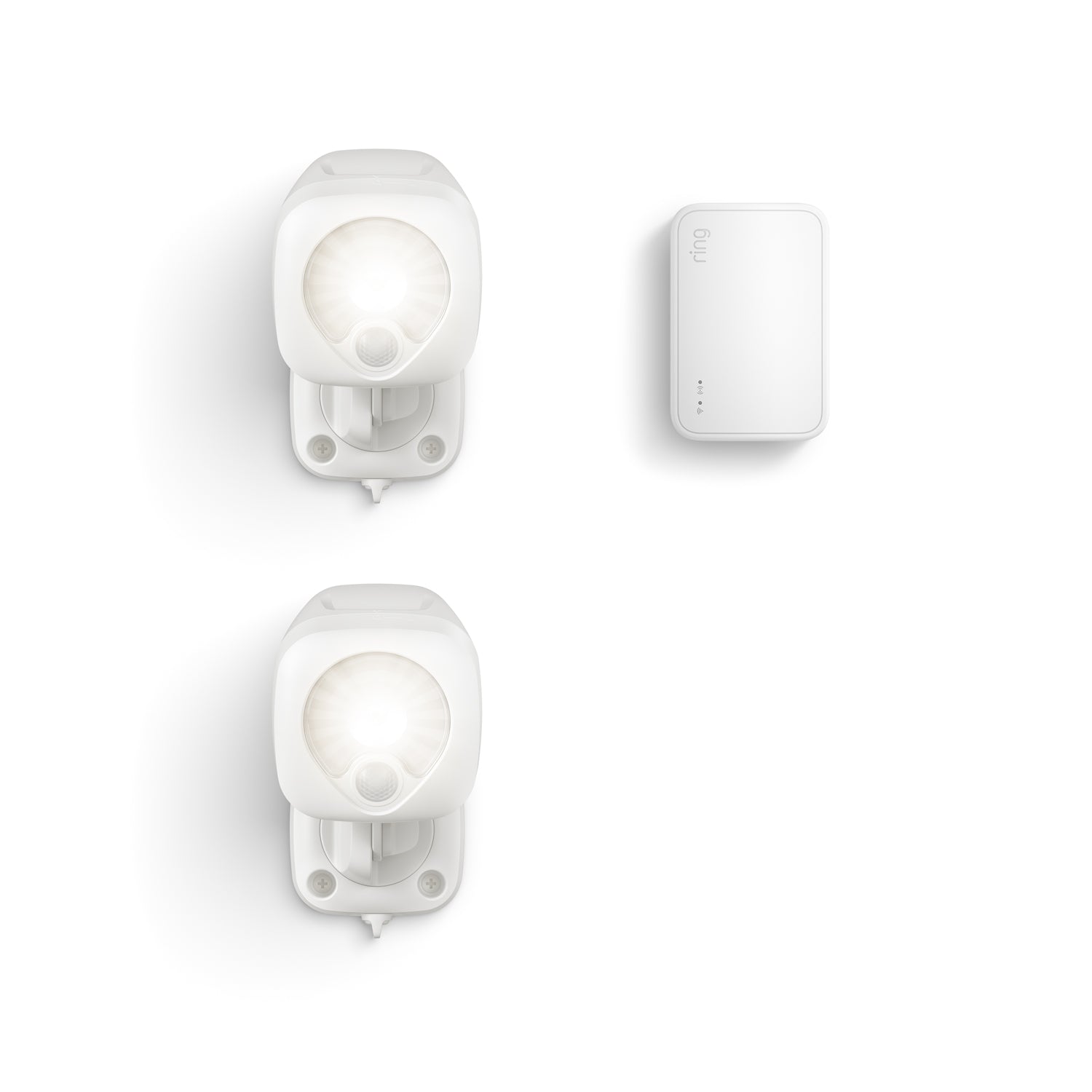 White:Smart Lighting Spotlight 2-Pack + Bridge
