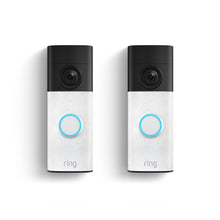 2-Pack Battery Doorbell (2nd Gen) in the color Speckled White.