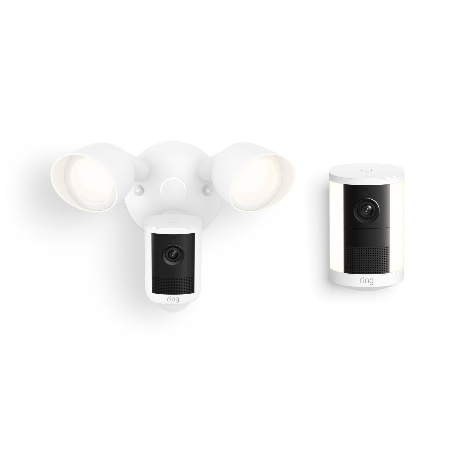 Floodlight Cam, Wired (Newest Model) + Spotlight Cam , Battery (Newest Model)