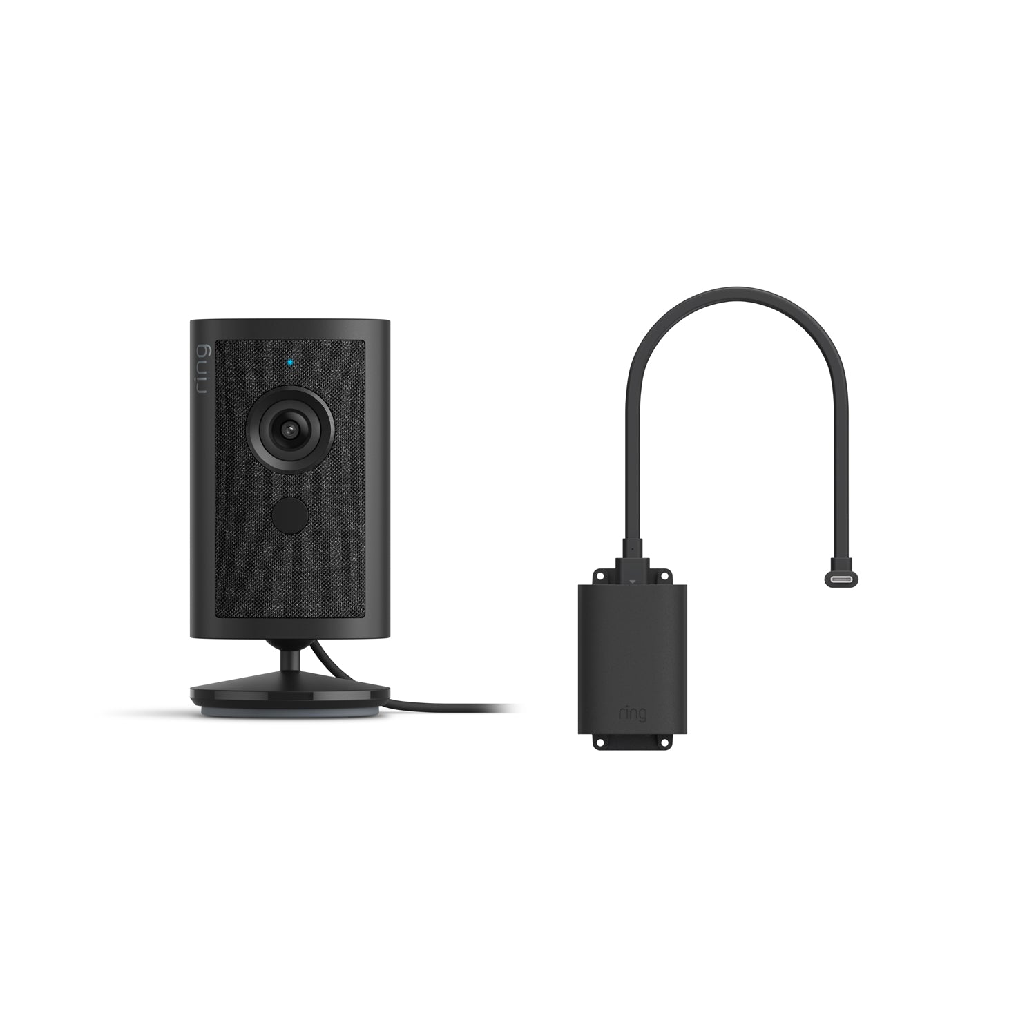 Power over Ethernet / Black / 1-pack:Indoor Cam 4K