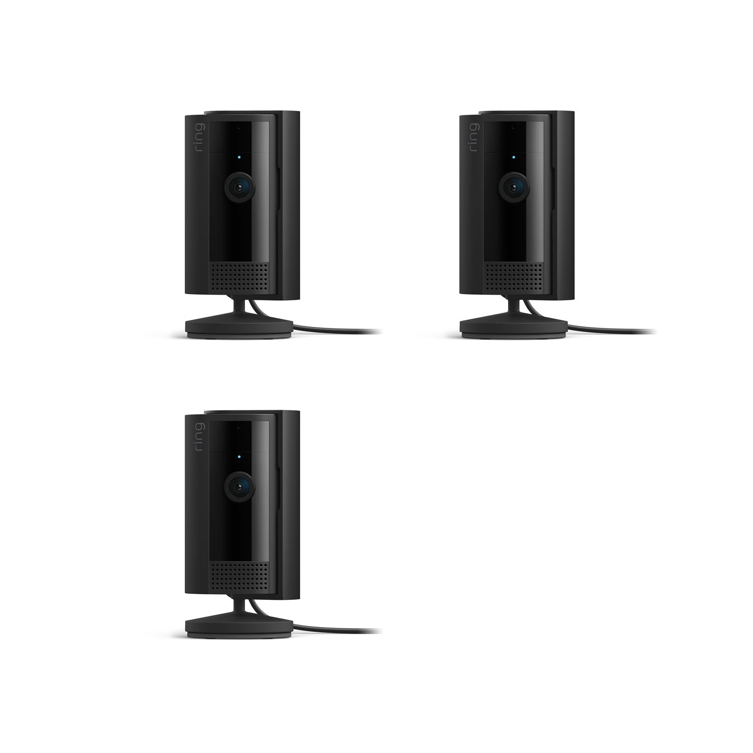 Plug-In / Black / 3-Pack:Indoor Cam
