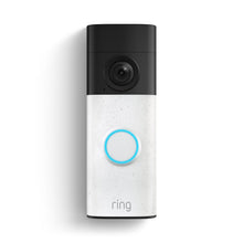 Battery Doorbell 2K in color Speckled White.