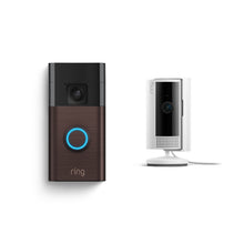 Venetian Bronze:Battery Doorbell + Indoor Cam