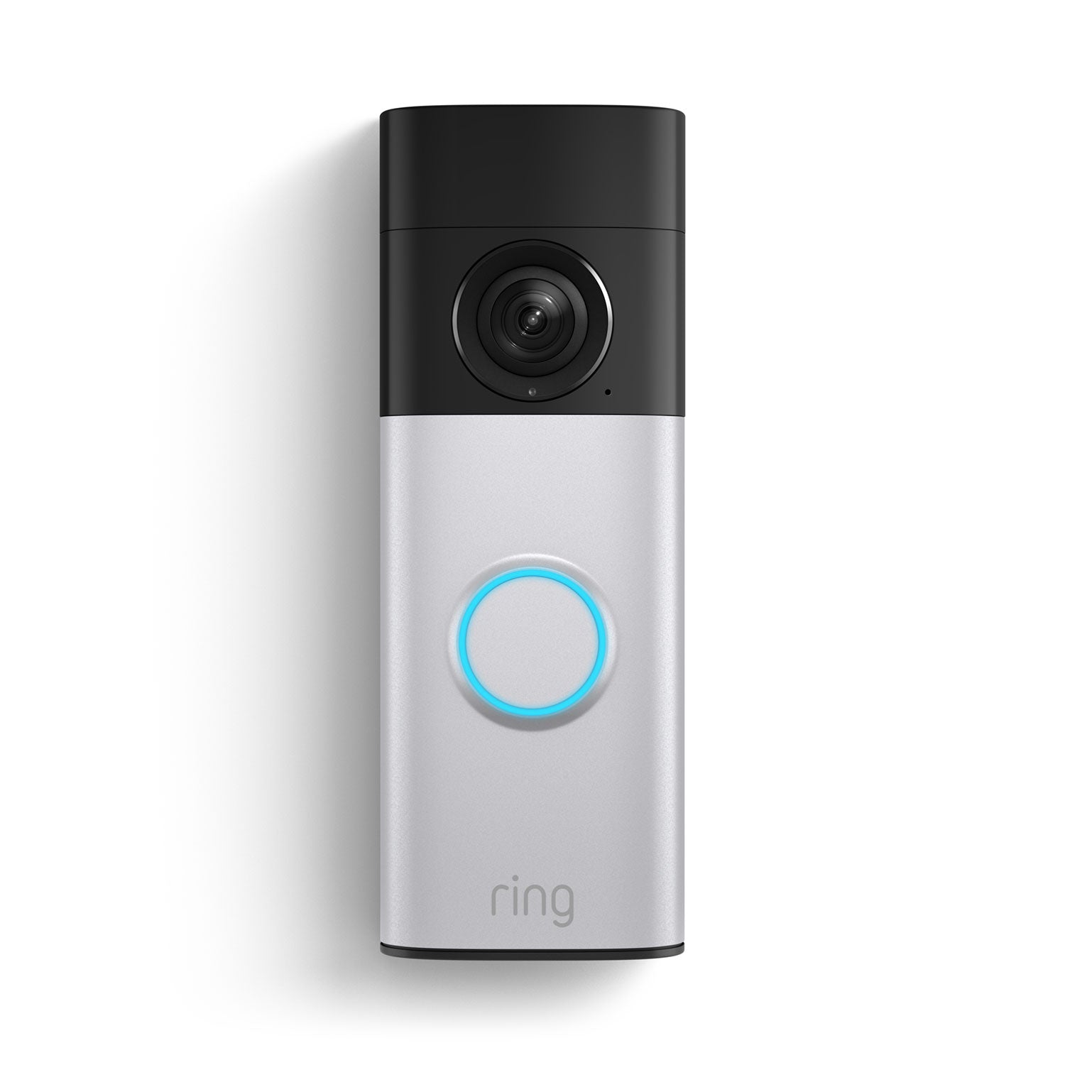 Battery Doorbell 2K Plus in color Nickel Silver.