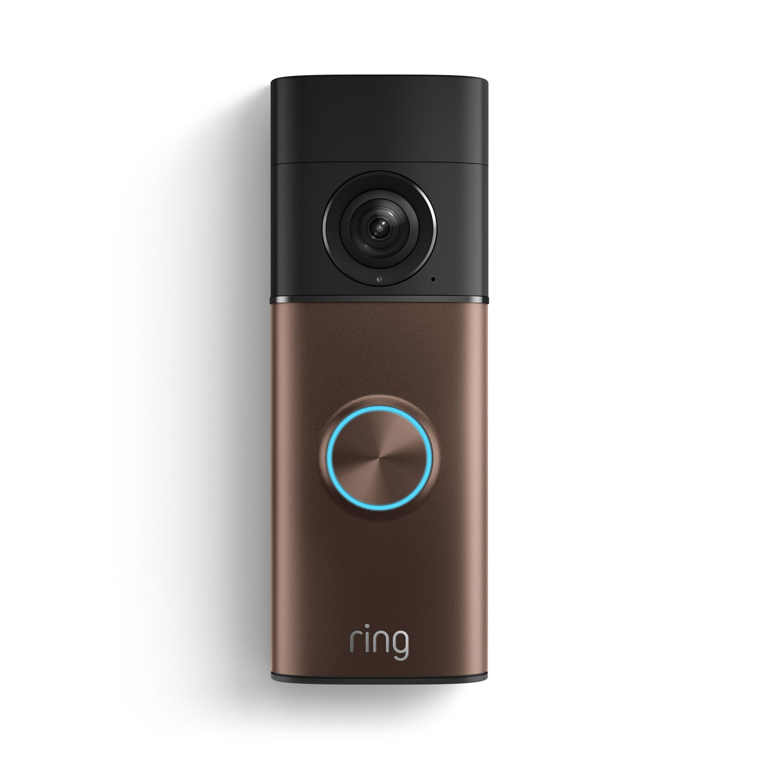 Battery Doorbell 2K Plus in color Polished Mocha.