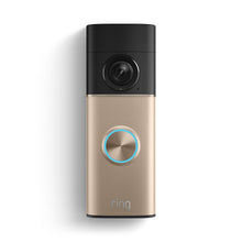 Battery Doorbell 2K Plus in color Polished Sandstone.