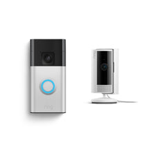 Satin Nickel:Battery Doorbell + Indoor Cam