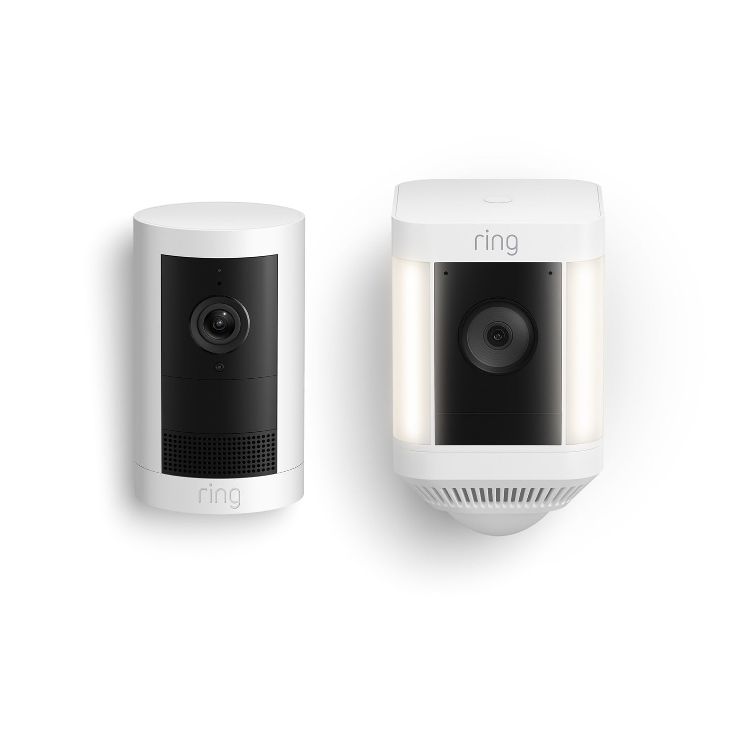 White:Outdoor Cam Plus Battery and Spotlight Cam Plus Battery