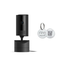 Black: Pan Tilt Indoor Cam Pet Tag