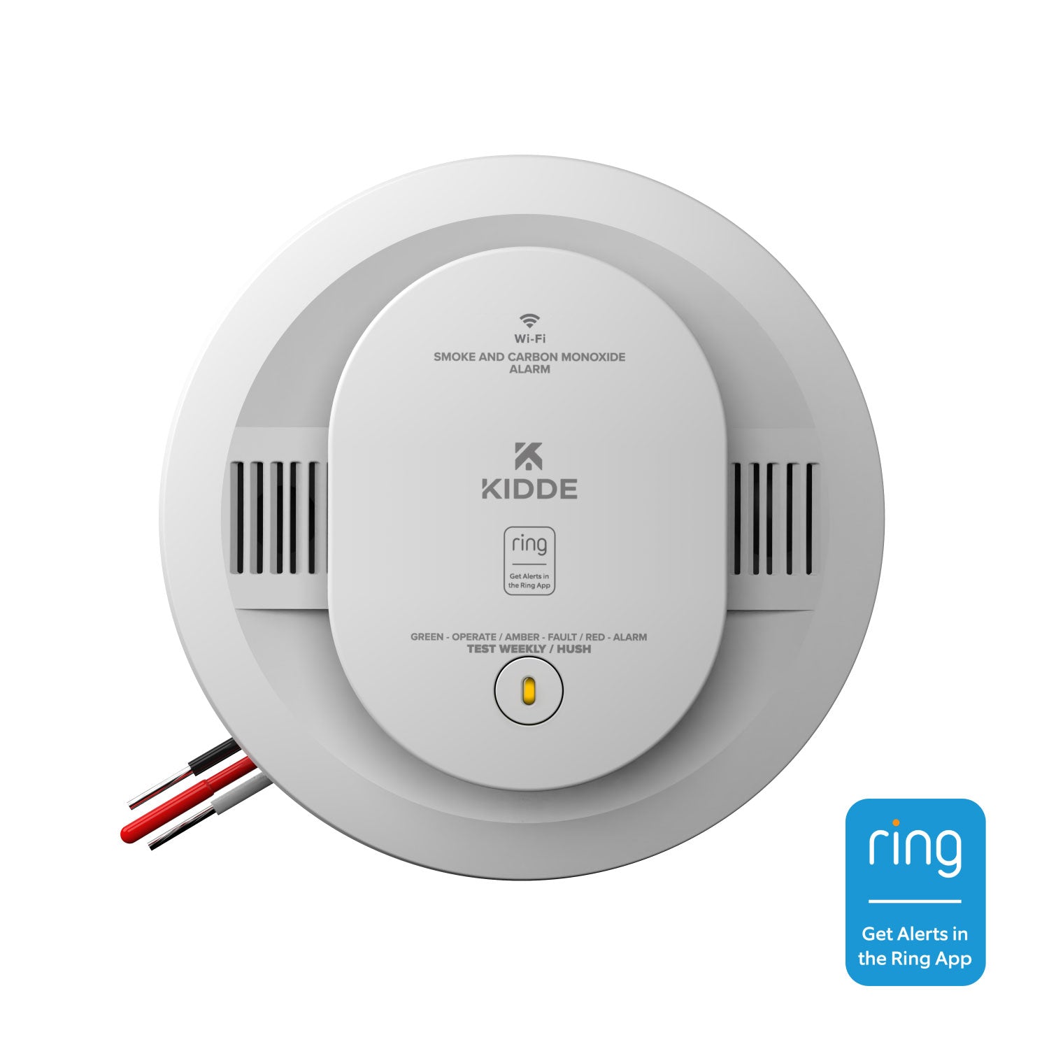 White:KIDDE Smart Smoke Alarm