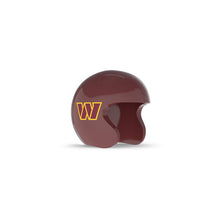 Maroon open-face football helmet with a yellow “W” logo on the side, shown on a white background.
