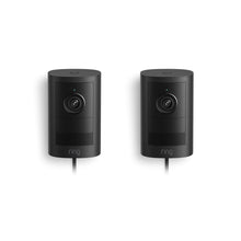 Plug-In / Black / 2-pack:Outdoor Cam 2K