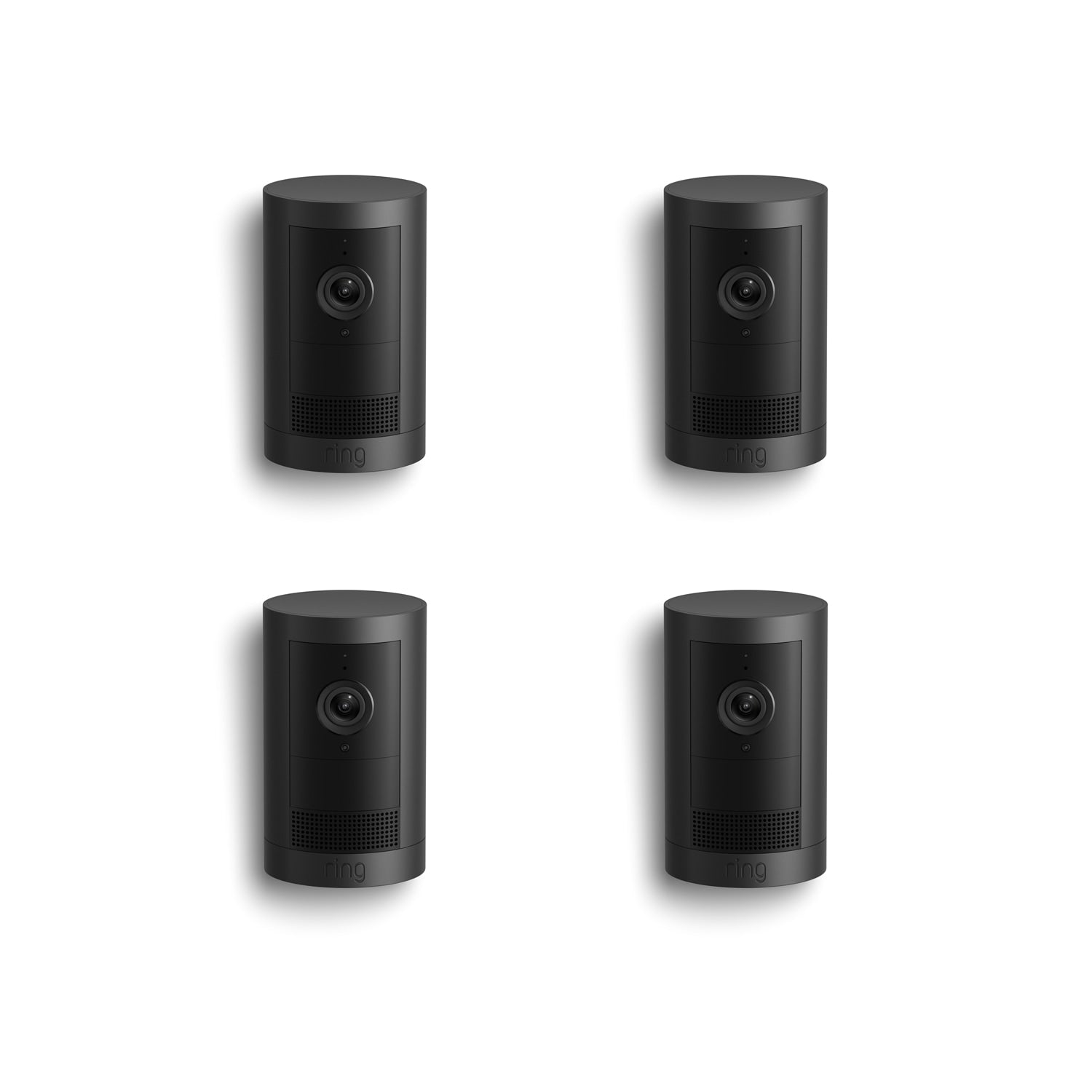 Battery / Black / 4-Pack:Outdoor Cam Plus