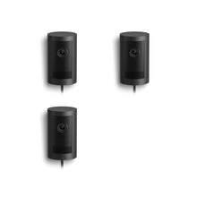 Plug-In / Black / 3-Pack:Outdoor Cam Plus