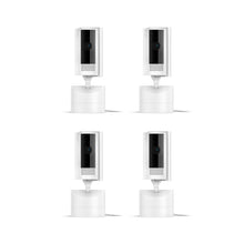 Plug-in / White / 4-Pack:Pan-Tilt Indoor Cam