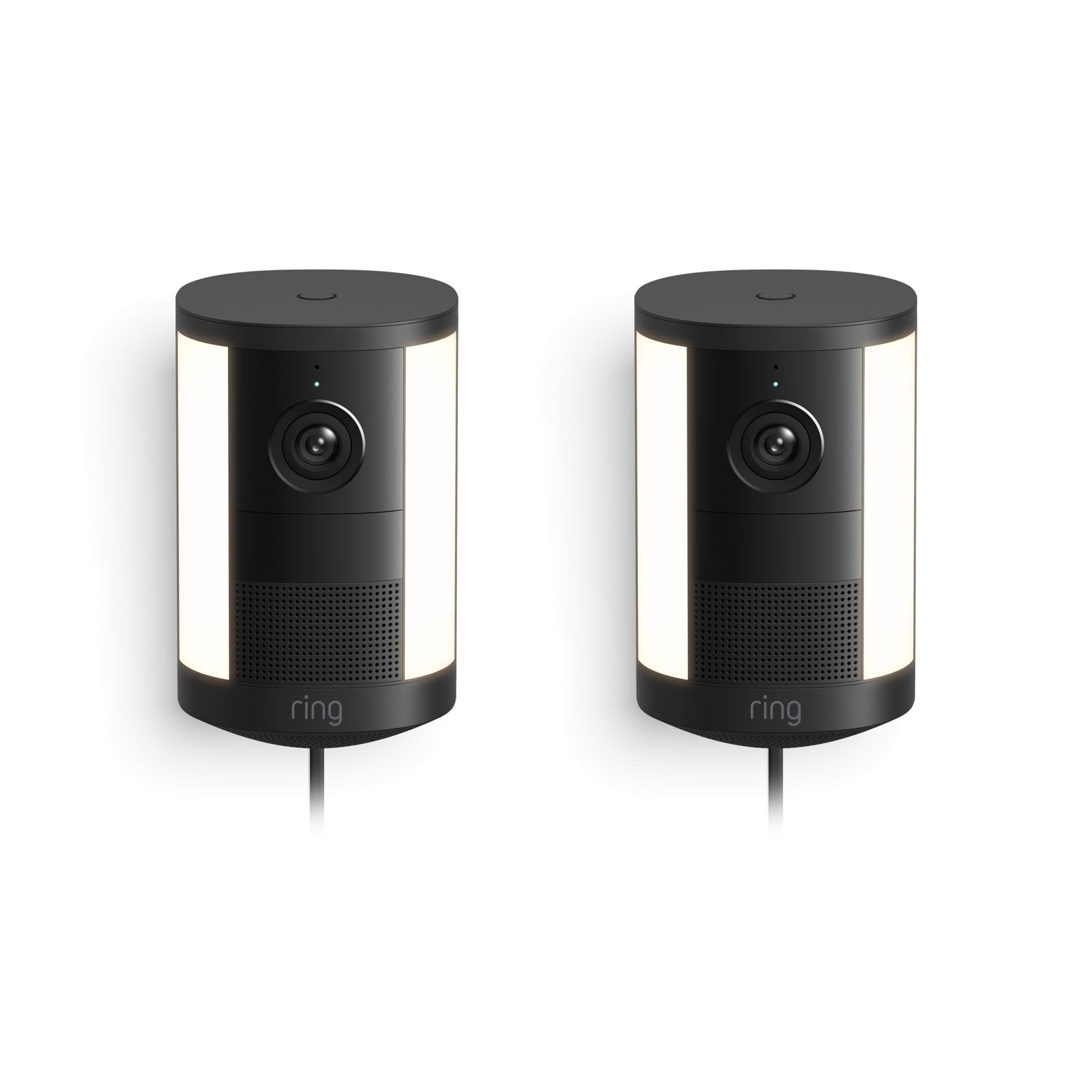 Plug-In / Black / 2-pack:Spotlight Cam 2K plug-in in the color black.