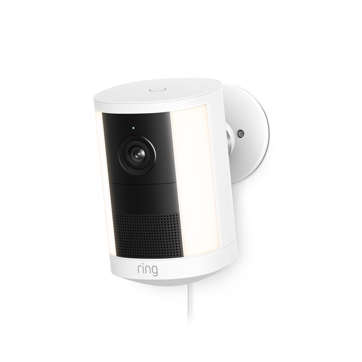 Plug-In / White / 1-pack:Spotlight Cam 2K plug-in in the color white.