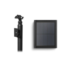 Black:Stake Mount + Solar Panel (USB-C)