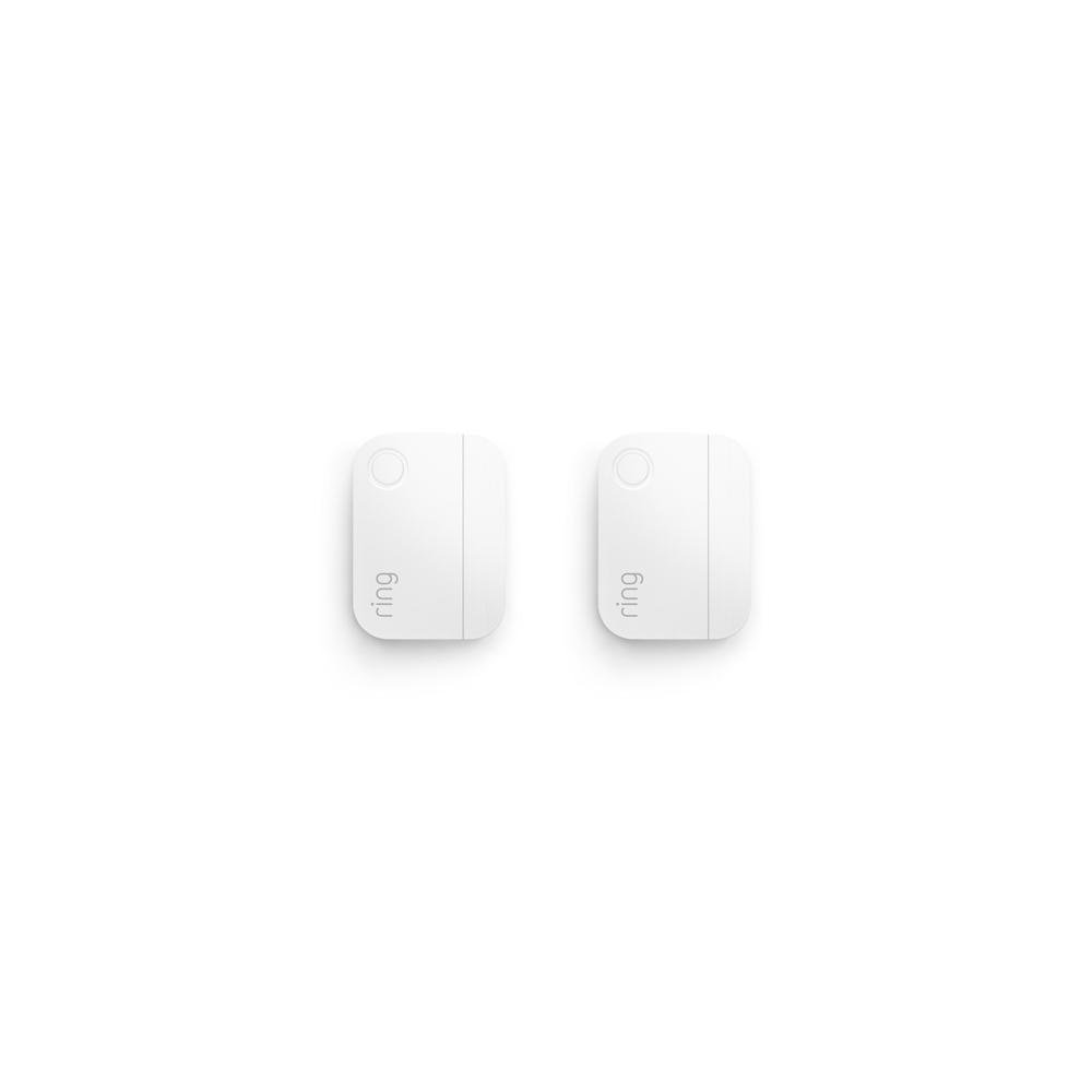 White:2-Pack Alarm Window and Door Contact Sensor (for 2nd Generation)