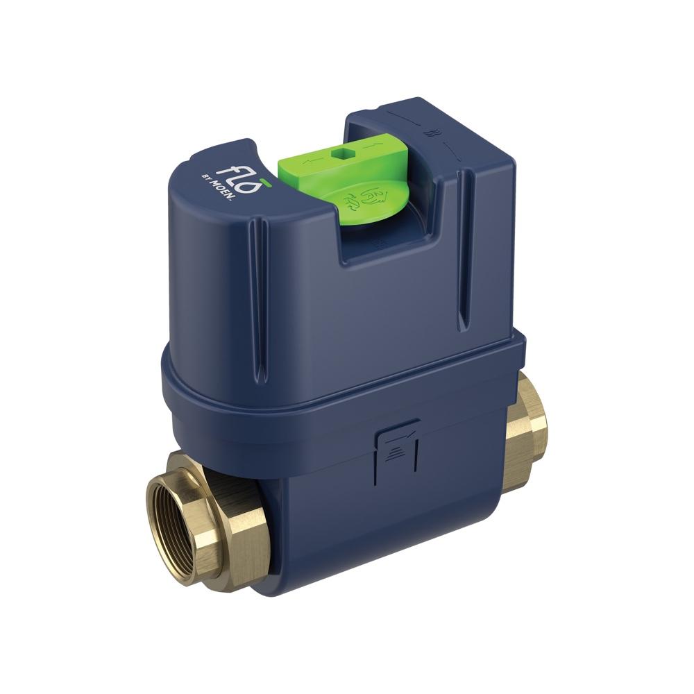 Multi:Flo by Moen 1-1/4-Inch Smart Water Shutoff (for Works with Ring)