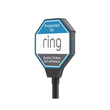 Blue/Black:Solar Security Sign
