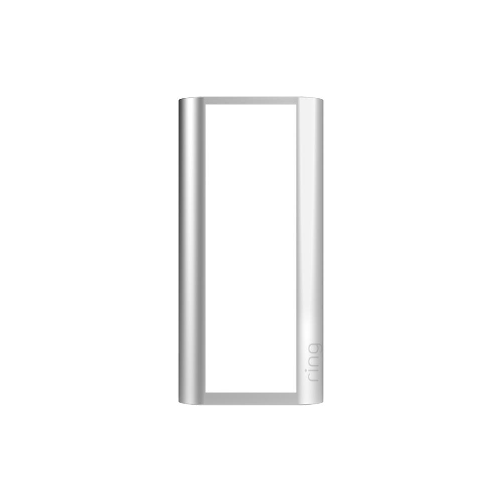 Silver Metal:Interchangeable Faceplate (for Peephole Cam)