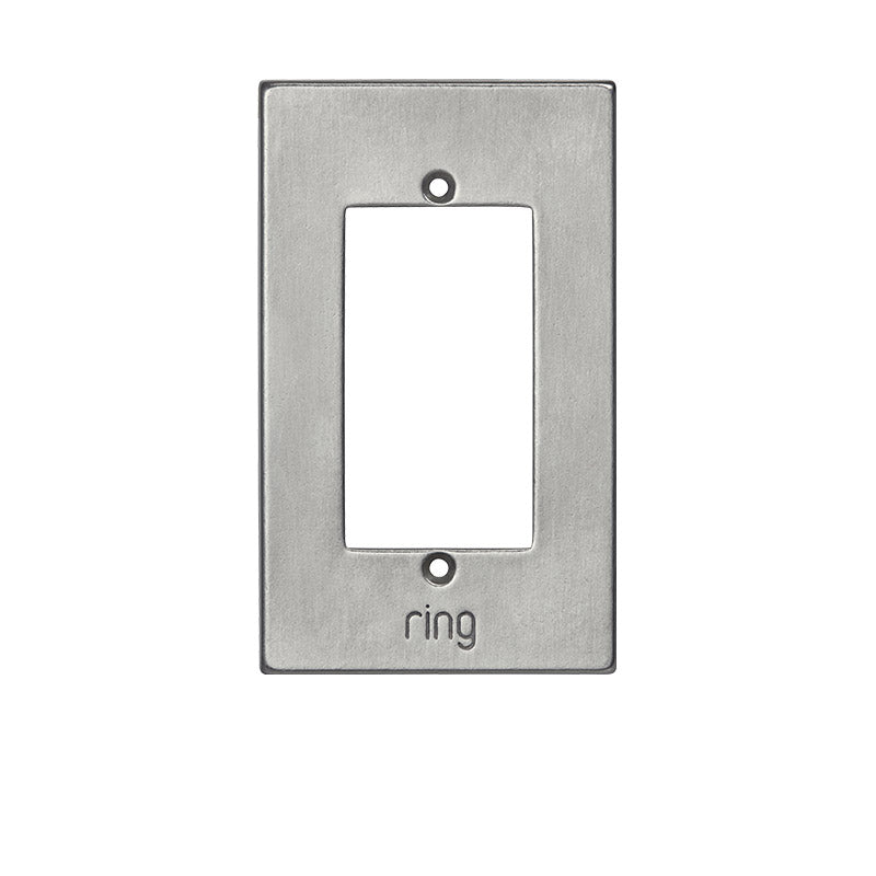 White Bronze Brushed:Ring Elite Faceplate