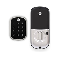 Satin Nickel:Yale Real Living Assure Lock SL With Z-Wave Plus (for Works with Ring Alarm Security System)