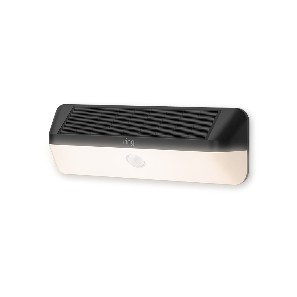 Black:Wall Light Solar