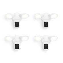 Wired / White / 4-Pack:Floodlight Cam Pro