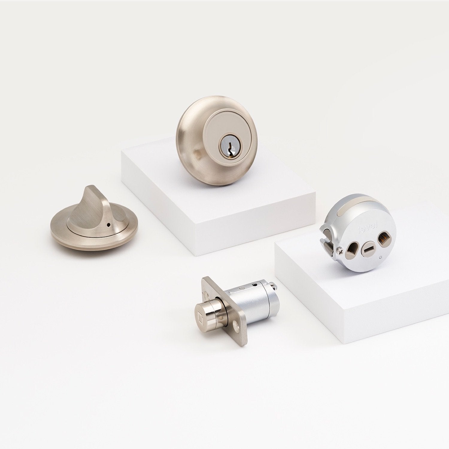 Satin Nickel:Level Lock - Touch Edition