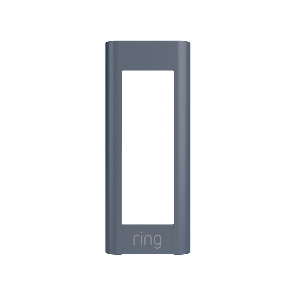 Blue Metal:Interchangeable Faceplate (for Wired Doorbell Plus (Video Doorbell Pro))