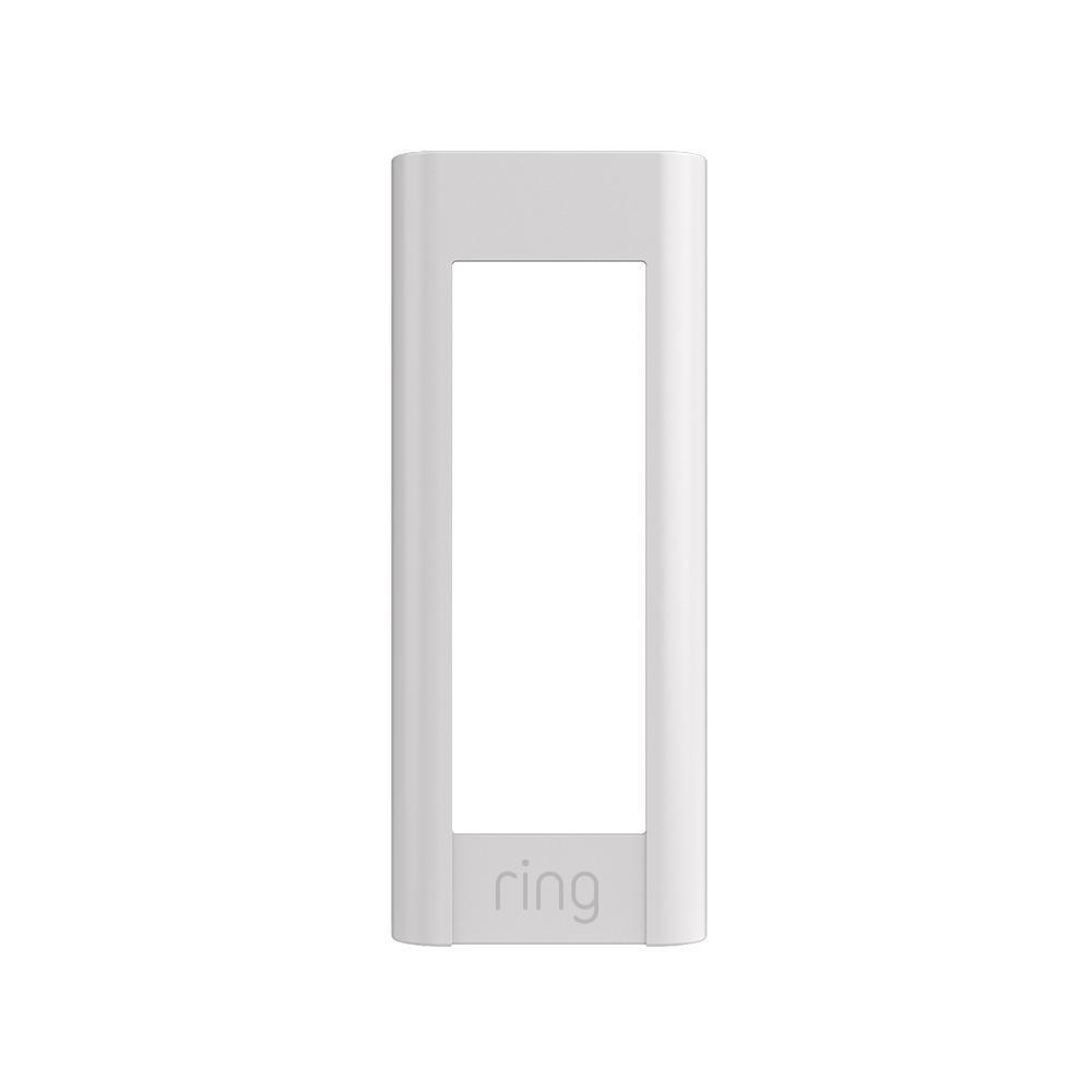 Pearl White:Interchangeable Faceplate (for Wired Doorbell Plus (Video Doorbell Pro))
