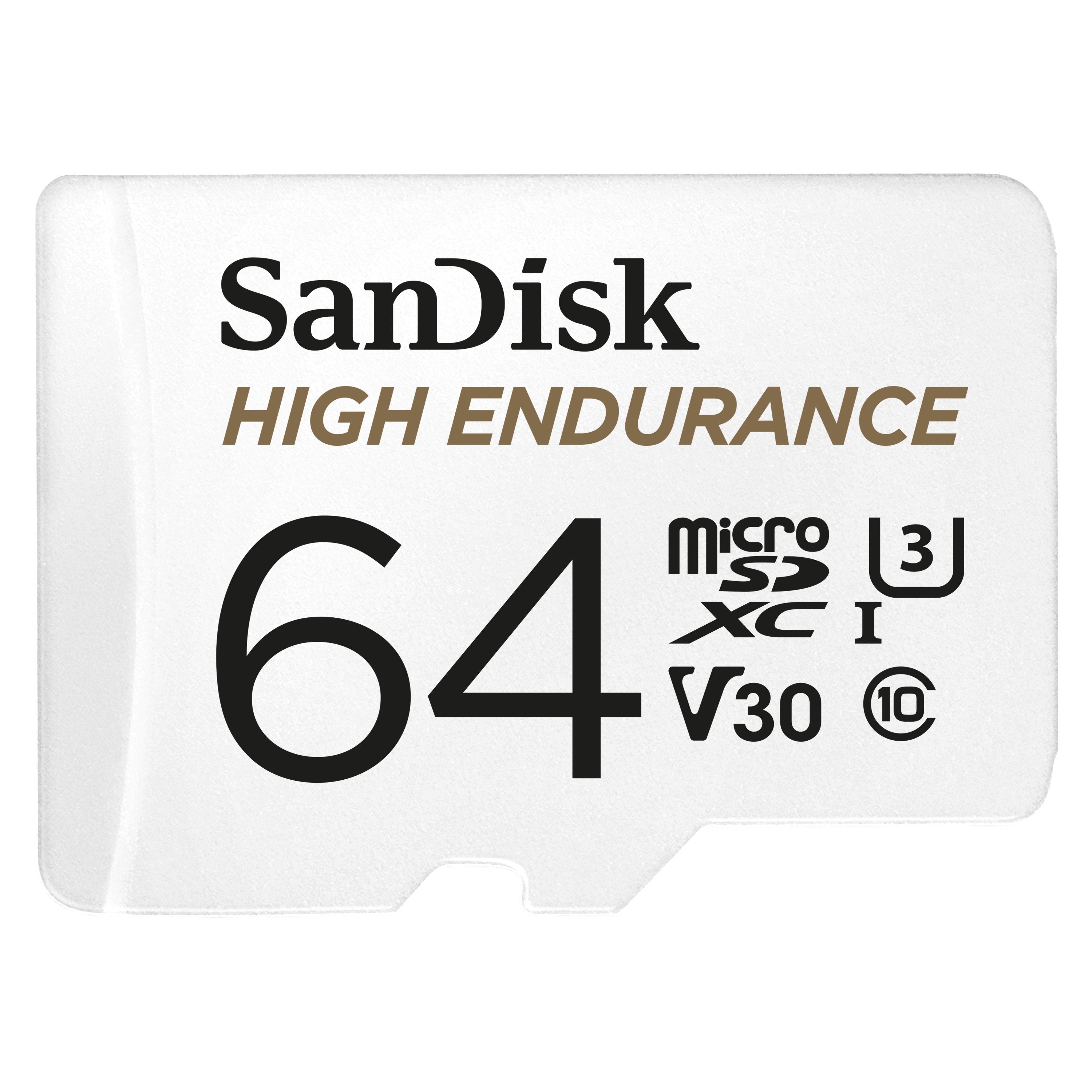 White:Ring Edge-MicroSD Card (64GB)