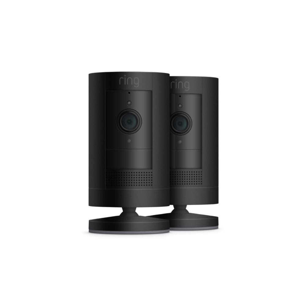 Battery / 2-Pack / Black:Outdoor Cam for Certified Refurbished