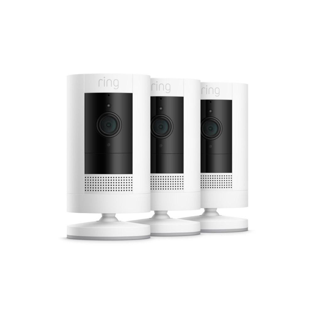 Battery / 3-Pack / White:Outdoor Cam for Certified Refurbished