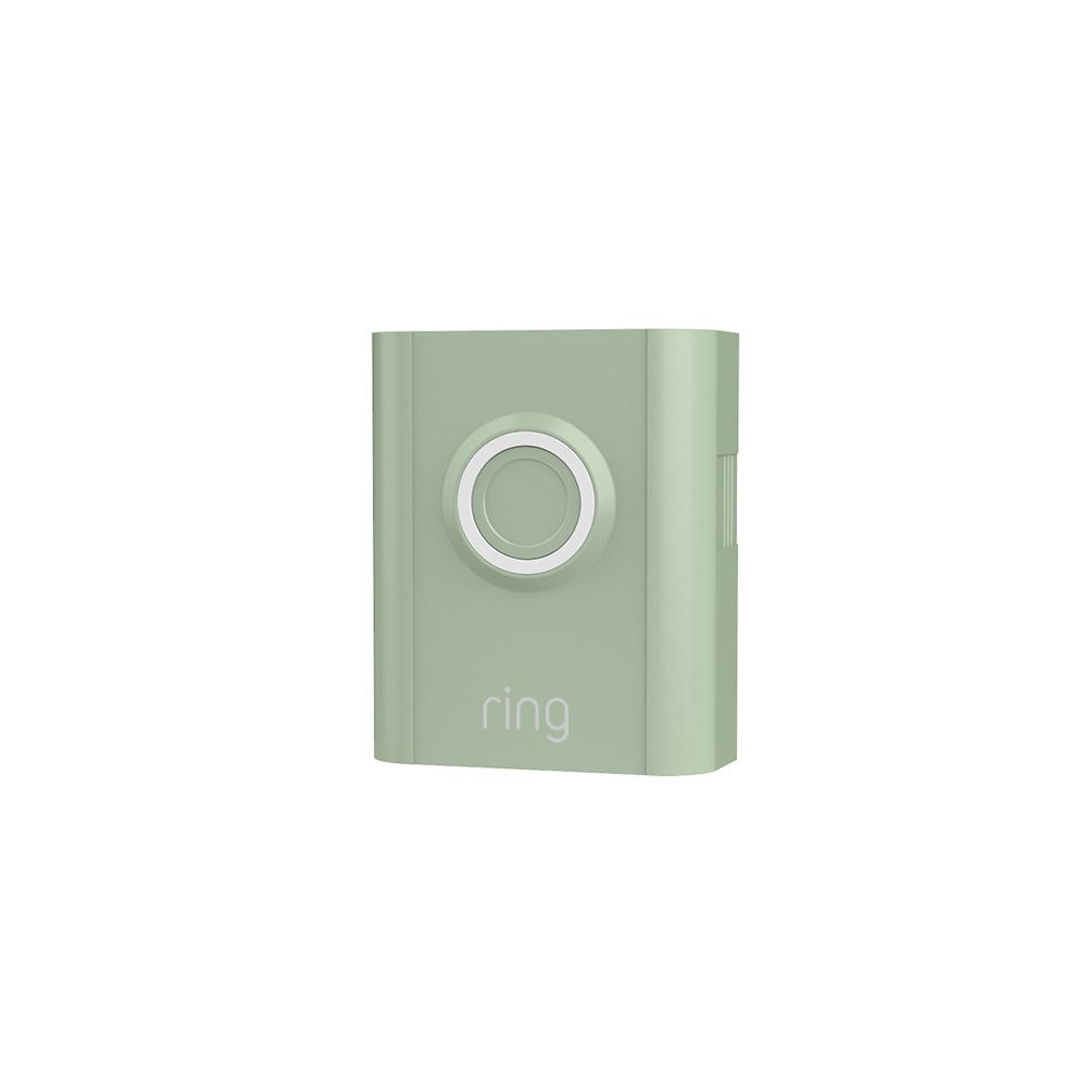 Ivy Leaf:Interchangeable Faceplate (for Video Doorbell 3, Video Doorbell 3 Plus, Video Doorbell 4, Battery Doorbell Plus)
