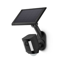 Black:Wall Mount for Solar Panels and Cams