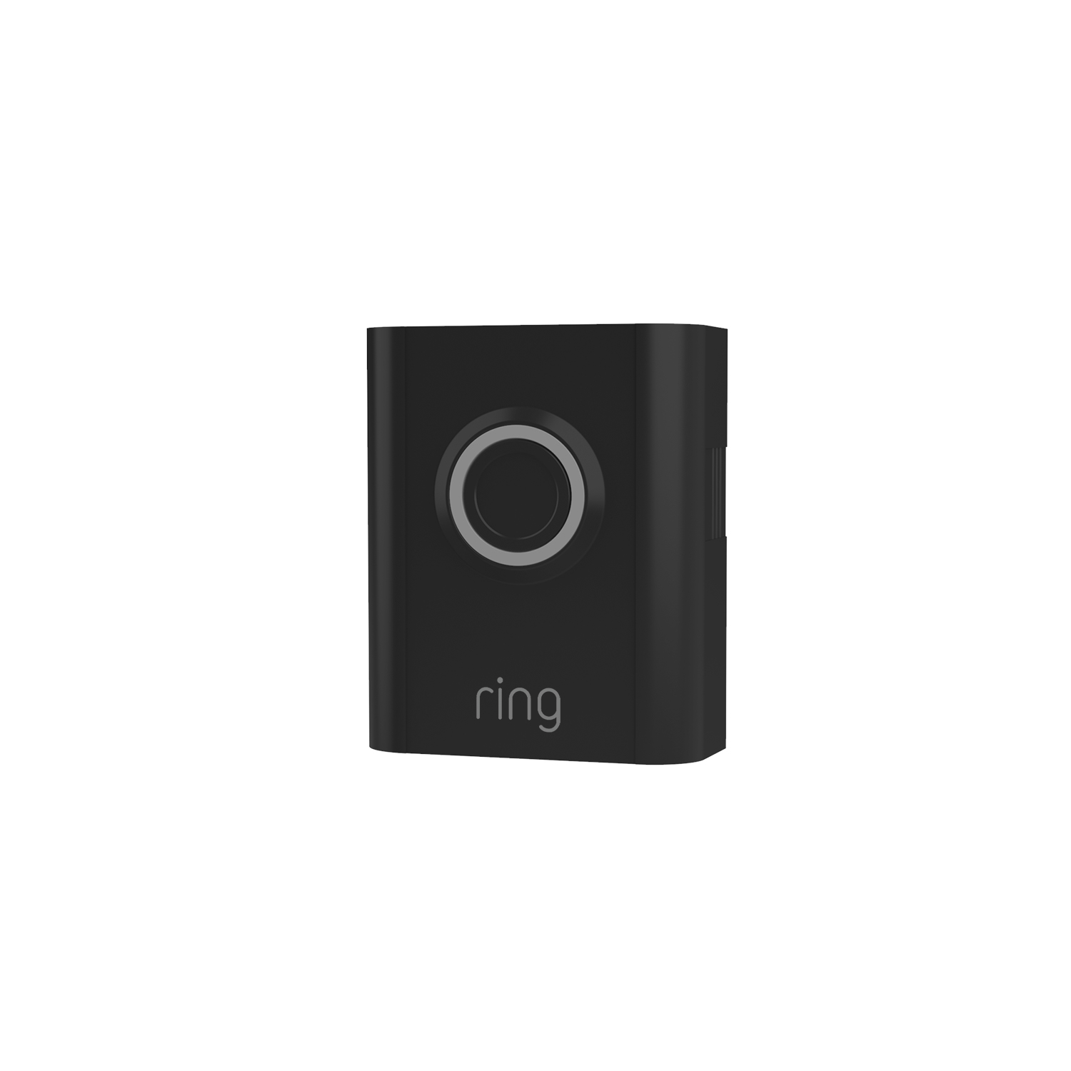 Smooth Black:Interchangeable Faceplate (for Video Doorbell 3, Video Doorbell 3 Plus, Video Doorbell 4, Battery Video Doorbell Plus)