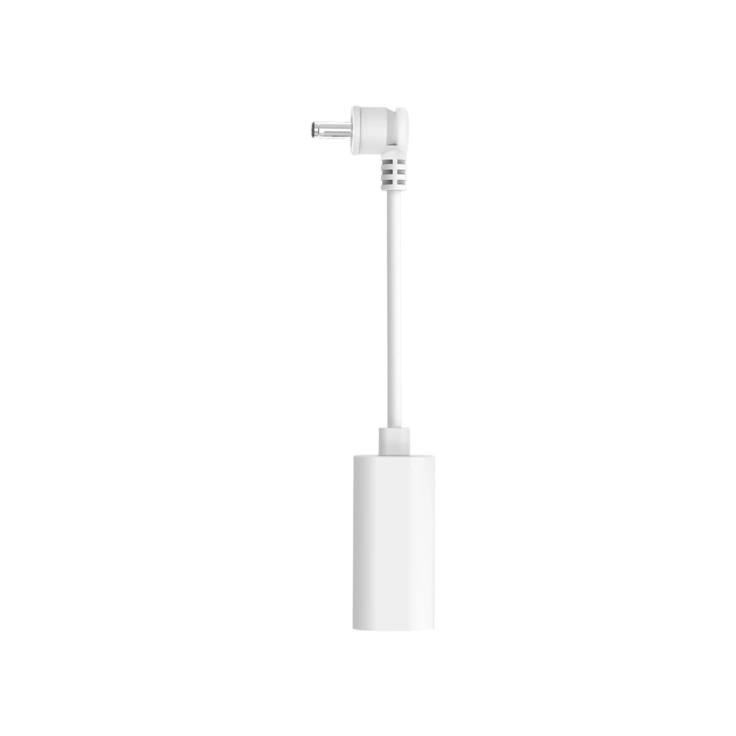 White:USB-C to Barrel Plug Adapter (for USB-C Solar Panels and Barrel Plug Security Cams)
