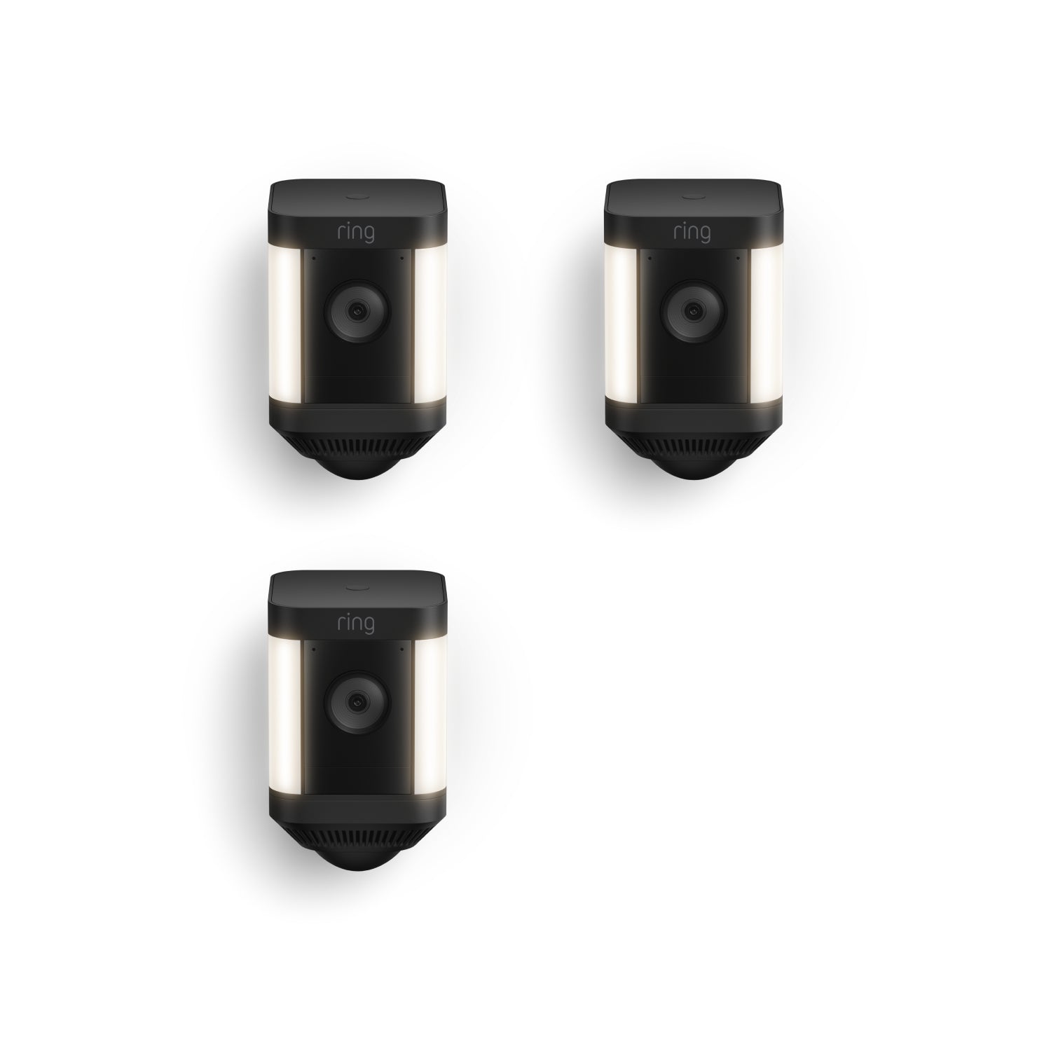 Battery / Black / 3-Pack:Spotlight Cam Plus