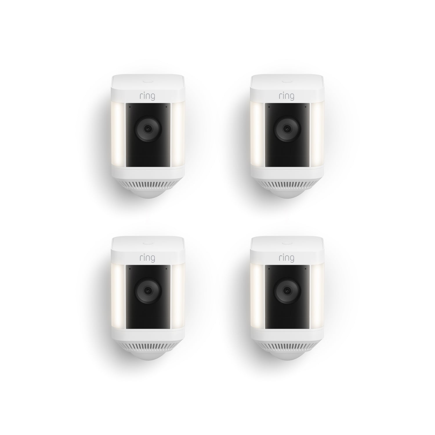 Battery / White / 4-Pack:Spotlight Cam Plus
